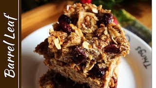 動手做-免烤花生燕麥棒