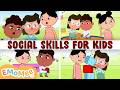 Social Skills For Kids Make New Friends Kids Learning Video Social Emotional Learning EMoMee