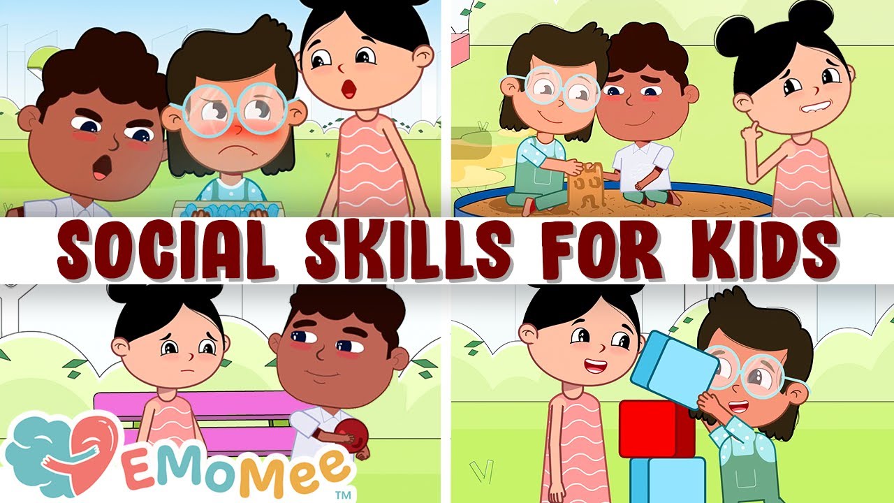 Social Skills For Kids | Make New Friends | Kids Learning Video | Social Emotional Learning | EMoMee