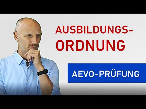 Fragen im AEVO-Fachgespräch zur Ausbildungsordnung