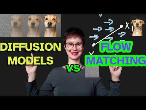 Flow-Matching vs Diffusion Models explained side by side