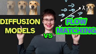 Flow-Matching vs Diffusion Models explained side by side