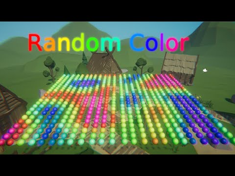 Random Color Material using Unity Shader Graph