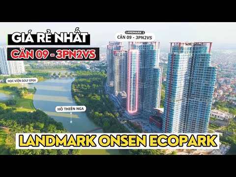 [GIÁ RẺ NHẤT] Căn 09 (3PN2VS) até o Marco 1, có khoáng nóng lên tận phòng - Marco Onsen Ecopark