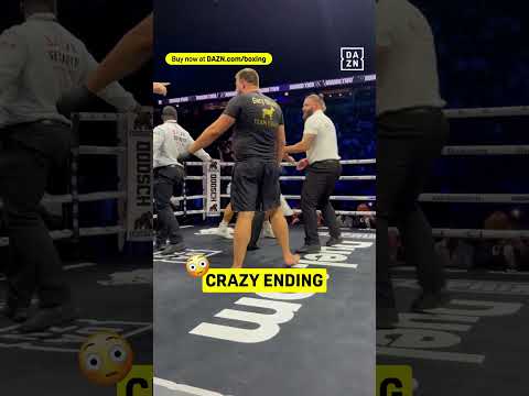 What a CRAZY ending that fight had with Chase DeMoor and Natan Marcon! 😅 #shorts