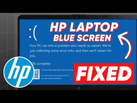 How to Fix HP Laptop Blue Screen Error | Fix Automatic Repair Loop on Windows 11/10 | 2023