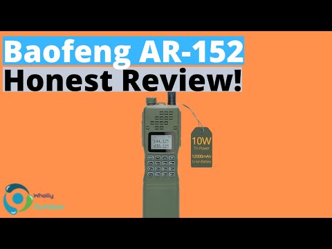 BEST OF THE  BEST 10W HT HAM RADIO? Baofeng AR-152 Honest Review!