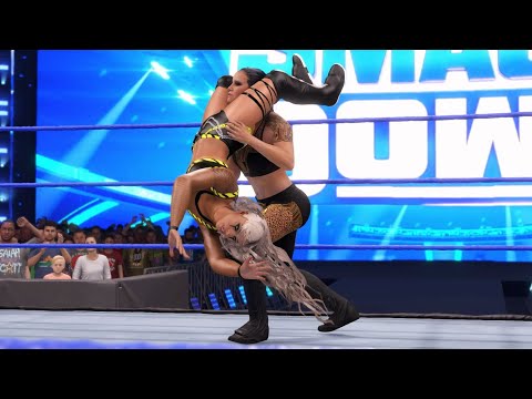 WWE 2K22 - LIV MORGAN VS SHAYNA BASZLER | SmackDown