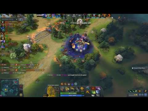 TNC teamwipes Infamous!  Infamous、 vs TNC Pro Team at The International 2017 Dota 2 New Meta