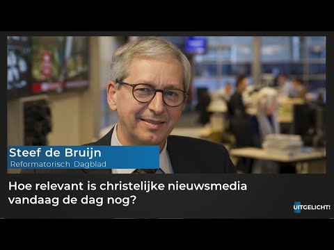 Uitgelicht! 8 april 2021 - Steef de Bruijn over 50 jaar Reformatorisch Dagblad