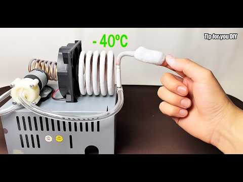 Homemade AC That Cools to -40°C! (Easy DIY Project) | Tip for you DIY