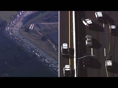 Police reportedly shoot suspect on I-80, shutting down lanes and causing massive backup