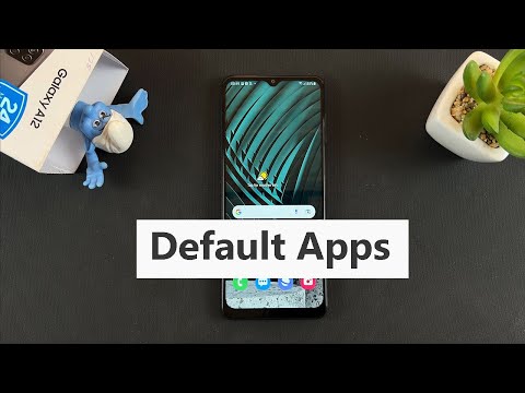 Samsung Galaxy A12 - How To Choose Default Apps