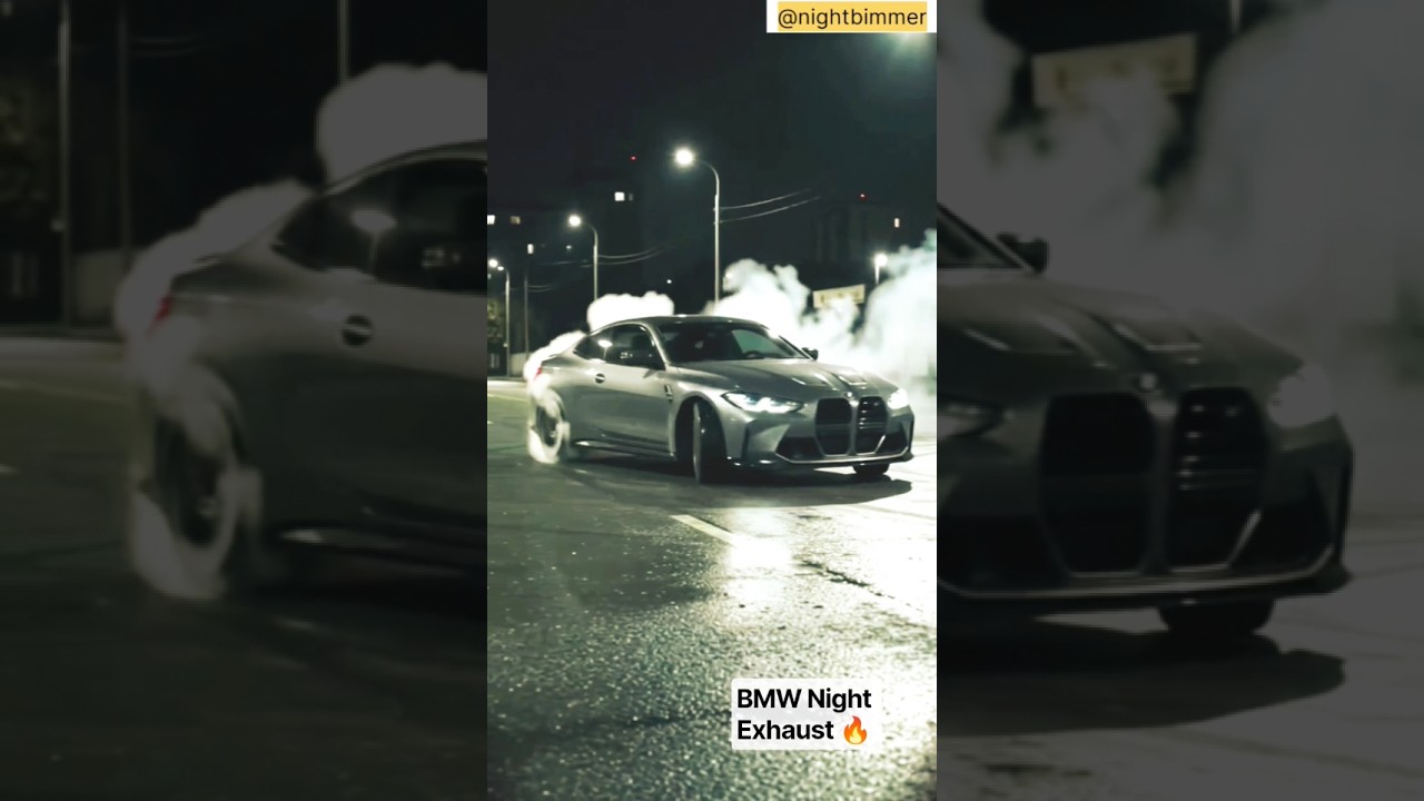 BMW Night Exhaust 🔥shorts #trending  #bmw #viral