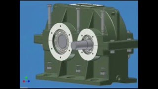 The 3D model of transmission box