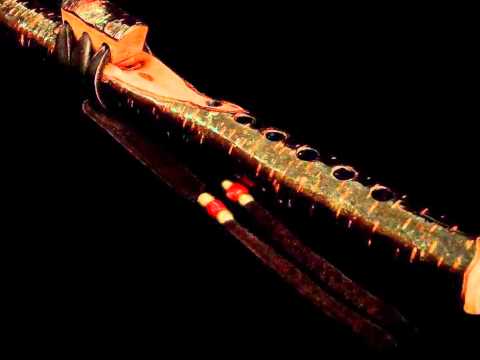 Dryad Flutes: Japanese Mountain Cherry Branch Flute in High F#