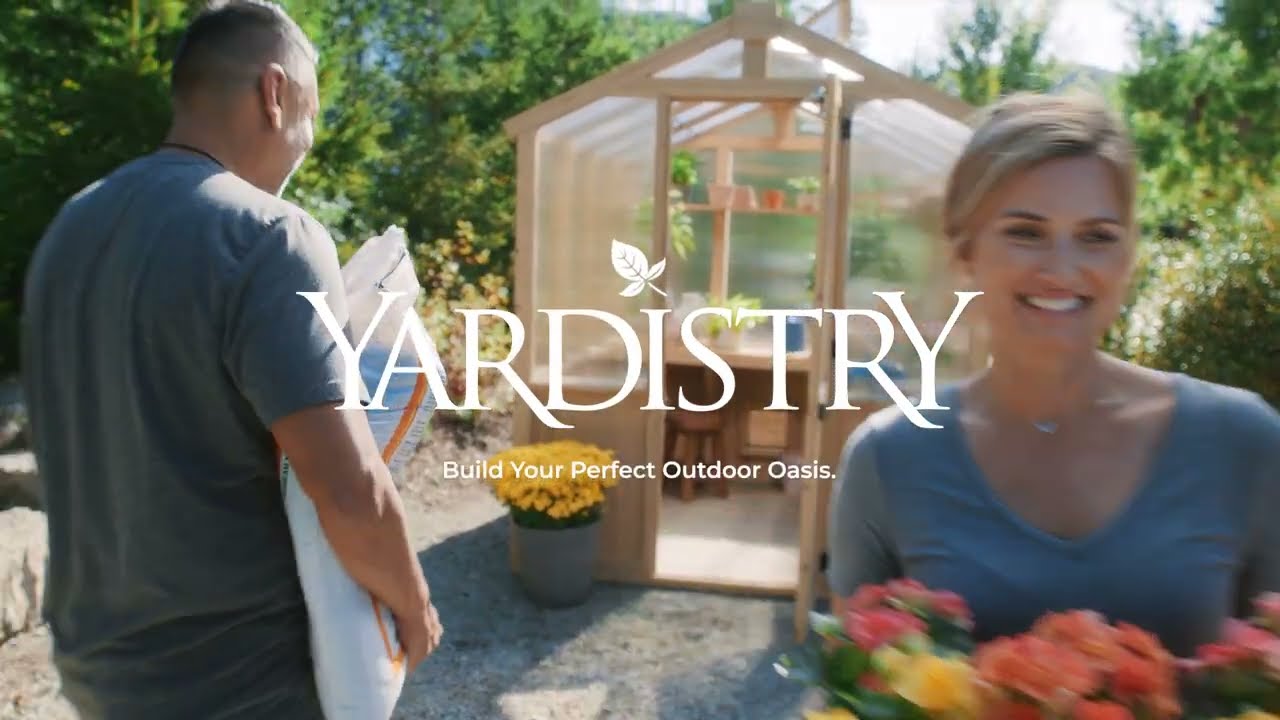 Yardistry's Meridian Greenhouses in 3 Sizes