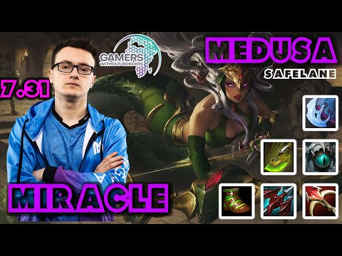 Miracle NGX Medusa carry Gamers without Borders 2022 7.31 C META