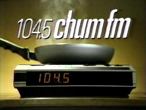 1989 Commercial - 104.5 Chum - Roger Rick & Marilyn - Cook Your Breakfast