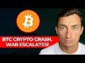 WAR BREAKING OUT: Bitcoin and crypto have been CRUSHED! (what should I do?)