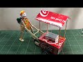 Making Ice Cream Truck With Robot Ice Cream Trolley From Coca Cola Cans DIY HTH Tech 2