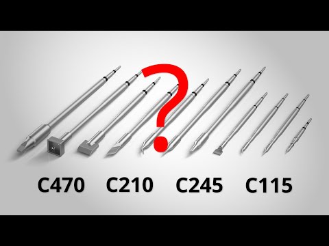 Which JBC tip do you need? C470 C245 C210 or C115?