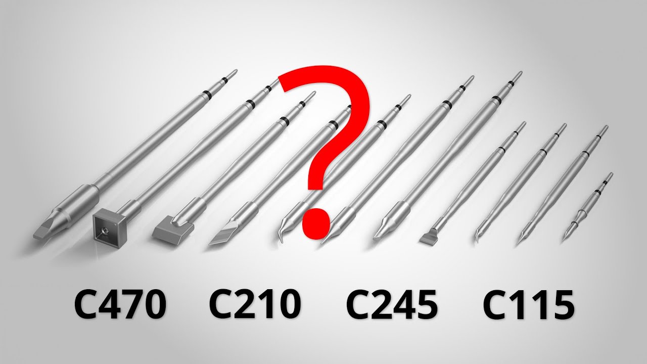 Which JBC tip do you need? C470 C245 C210 or C115?