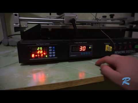 IR 8500. Принцип настройки ручных термопрофилей.