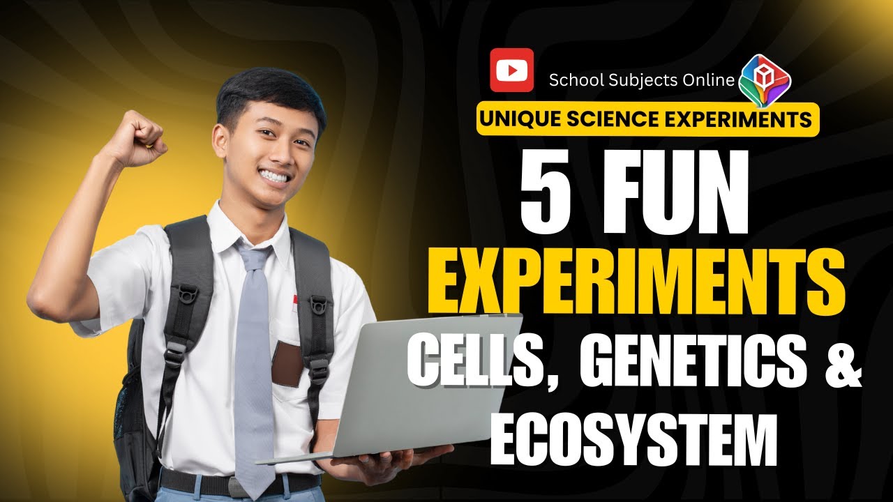 5 Fun Experiments for Middle School Science Genetics, Cells, Ecosystem