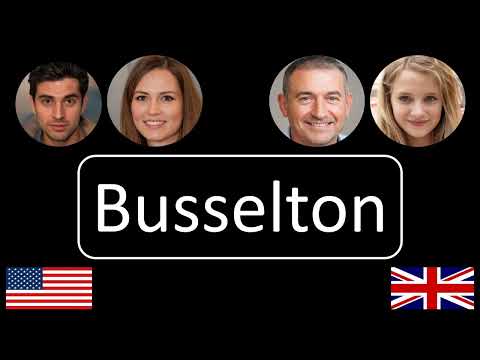 How to pronounce Busselton