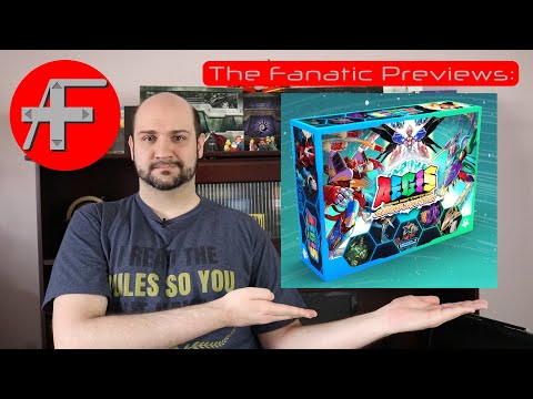 The Fanatic Previews: AEGIS Second Ignition - a base set for Zephyr Workshop's Combining Robot Game