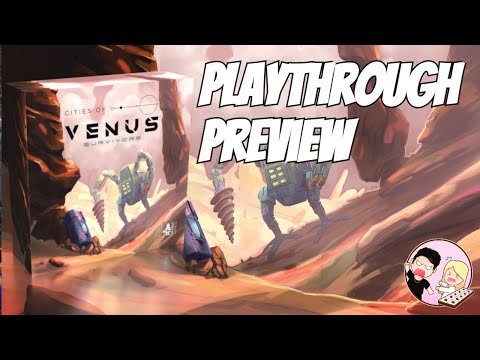 Cities of Venus: Survivors Playthrough Preview | Tin Robot Games