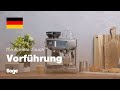 Sage Siebträgermaschine Barista Touch Edelstahl schwarz