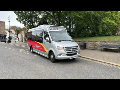 Go North East (729 NK69 FAA) operating the Service 79 to Barnwell