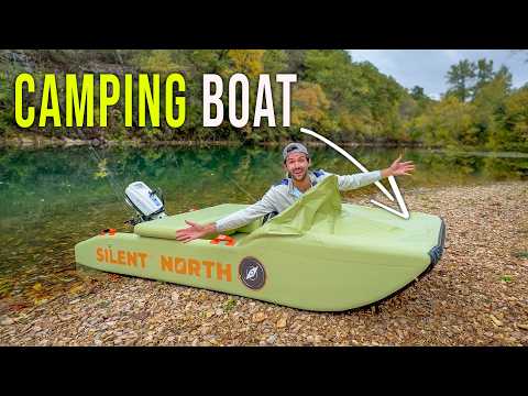 I Tested a CAMPING Boat from Kickstarter!