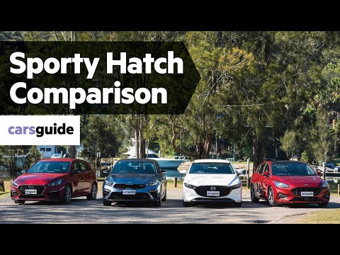 Cerato GT vs i30 N-Line vs Focus ST-Line vs Mazda 3 G25 Evolve 2019 comparison review