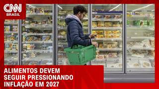 Vídeo: Alimentos devem seguir pressionando inflação em 2027, aponta Focus | CNN AGRO NEWS