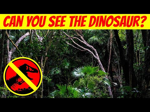 Find all the Hidden Dinosaurs | Hidden Animals Optical Illusions | Genius Brain Teasers | Most FAIL