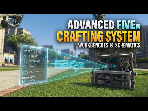 Fivem Advanced Crafting System Qb Esx