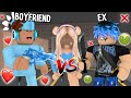 My EX BOYFRIEND 1v1'd My REAL BOYFRIEND... (Murder Mystery 2)