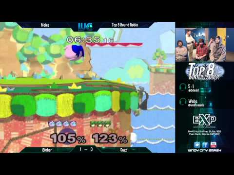 Winter Ladder Finale - Bieber (Puff) vs Sago (Marth/Sheik)