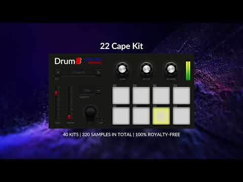 Drum8 Free Drum Plugin With 40 Drum Kits (VST/VST3/AU)