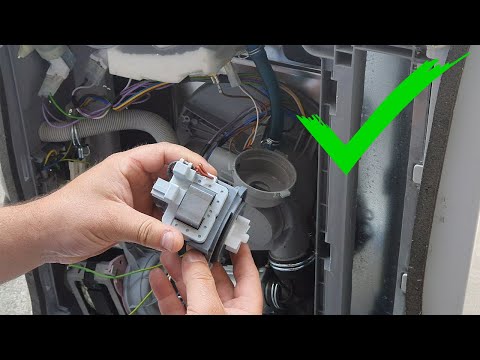 Geschirrspüler / Spülmaschine zu laut - Ablaufpumpe tauschen - schnell und unkompliziert !