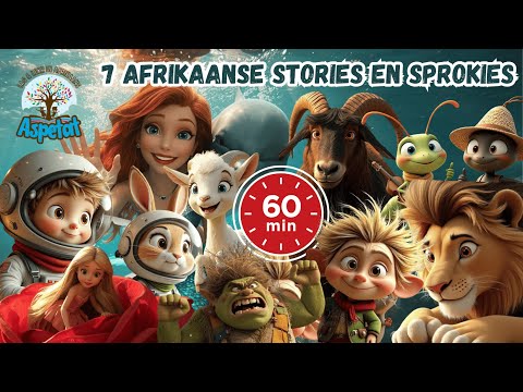 7 AFRIKAANSE STORIES | 65 Minute | 10 AFRIKAANS FAIRY TALES | Sprokies | Kinders | Slaaptyd |