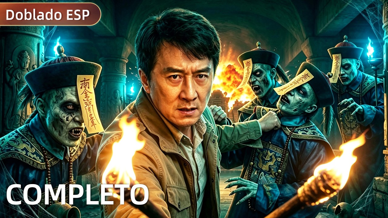 【Doblado al Españo】Jackie Chan entra a la zona prohibida zombie, ¡es el único superviviente!!!!