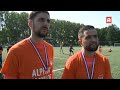 Jaouad el Yaacoubi en Marwan Fennich na kampioenschap Alphia