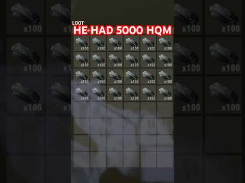 RAIDING FOR 5000 HQM 💥 | VINILLA RUST