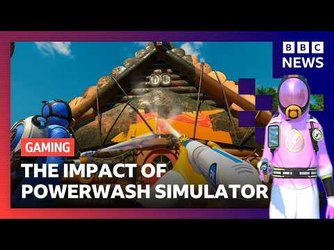 'People say PowerWash Simulator helped them get through cancer treatment', says CEO | BBC News