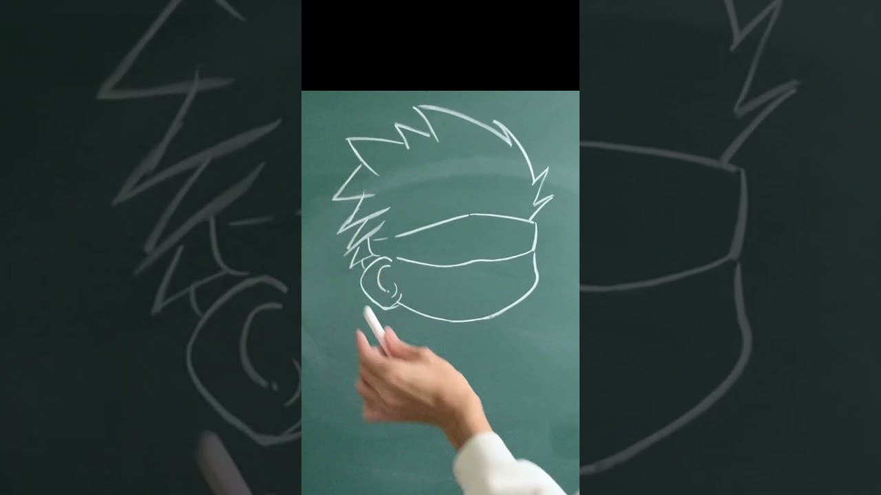 誰でも描ける五条悟　#呪術廻戦