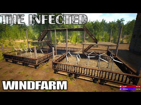 Moving 25 Wind Turbines is PAINFUL! | The Infected Gameplay | E36
